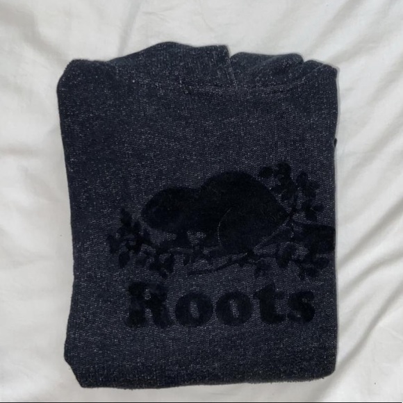 Black salt and pepper roots hoodie - Picture 2 of 3